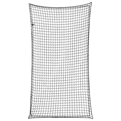 vidaXL Trailer Net with Elastic Rope Black 4.5x2.5 m PP 1
