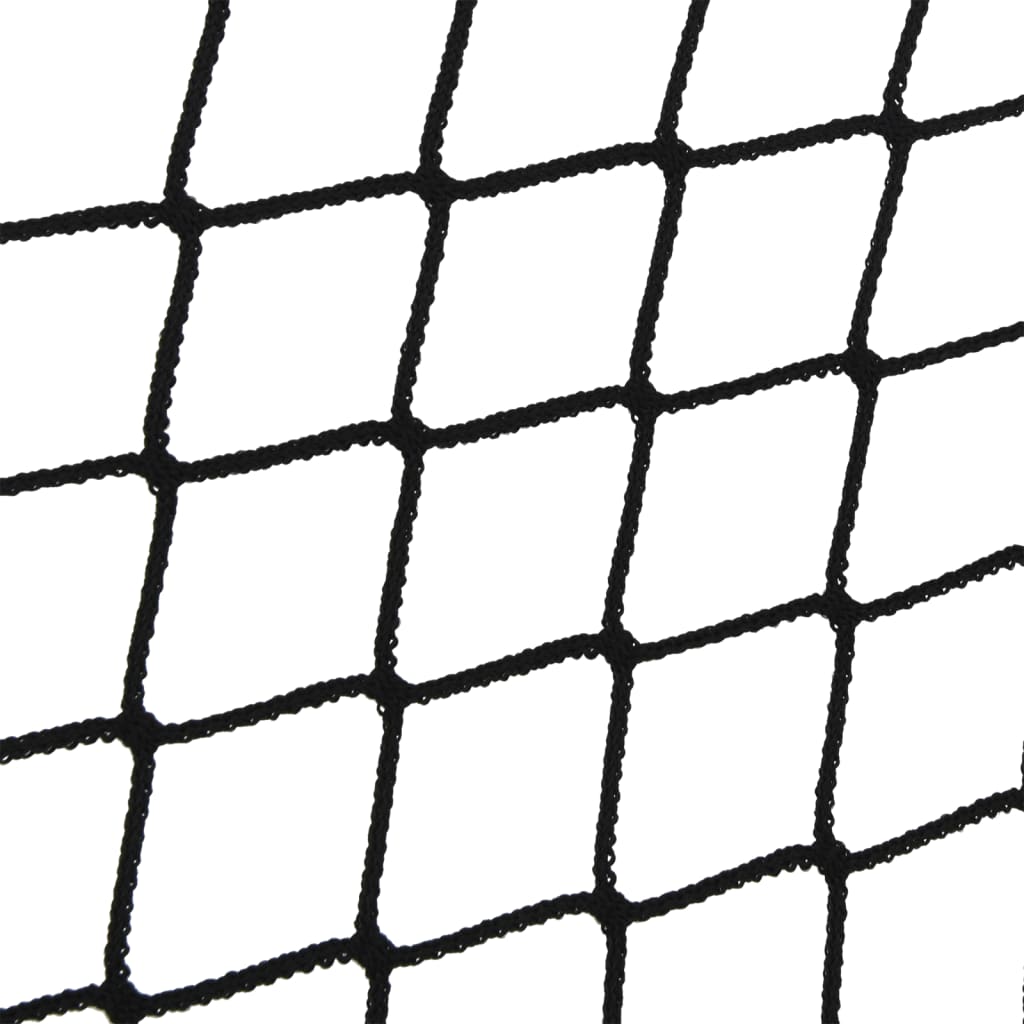 vidaXL Trailer Net with Elastic Rope Black 4.5x2.5 m PP 4