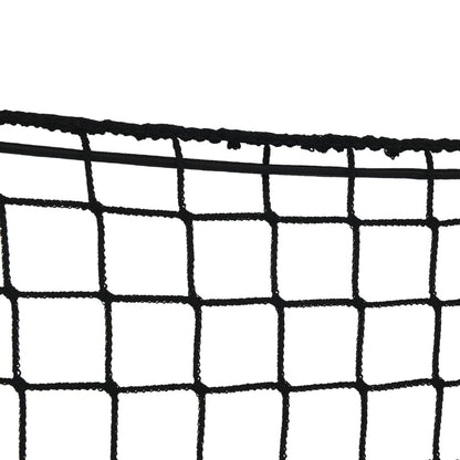 vidaXL Trailer Net with Elastic Rope Black 4.5x2.5 m PP 5