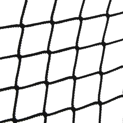 vidaXL Trailer Net with Elastic Rope Black 6x3 m PP 4