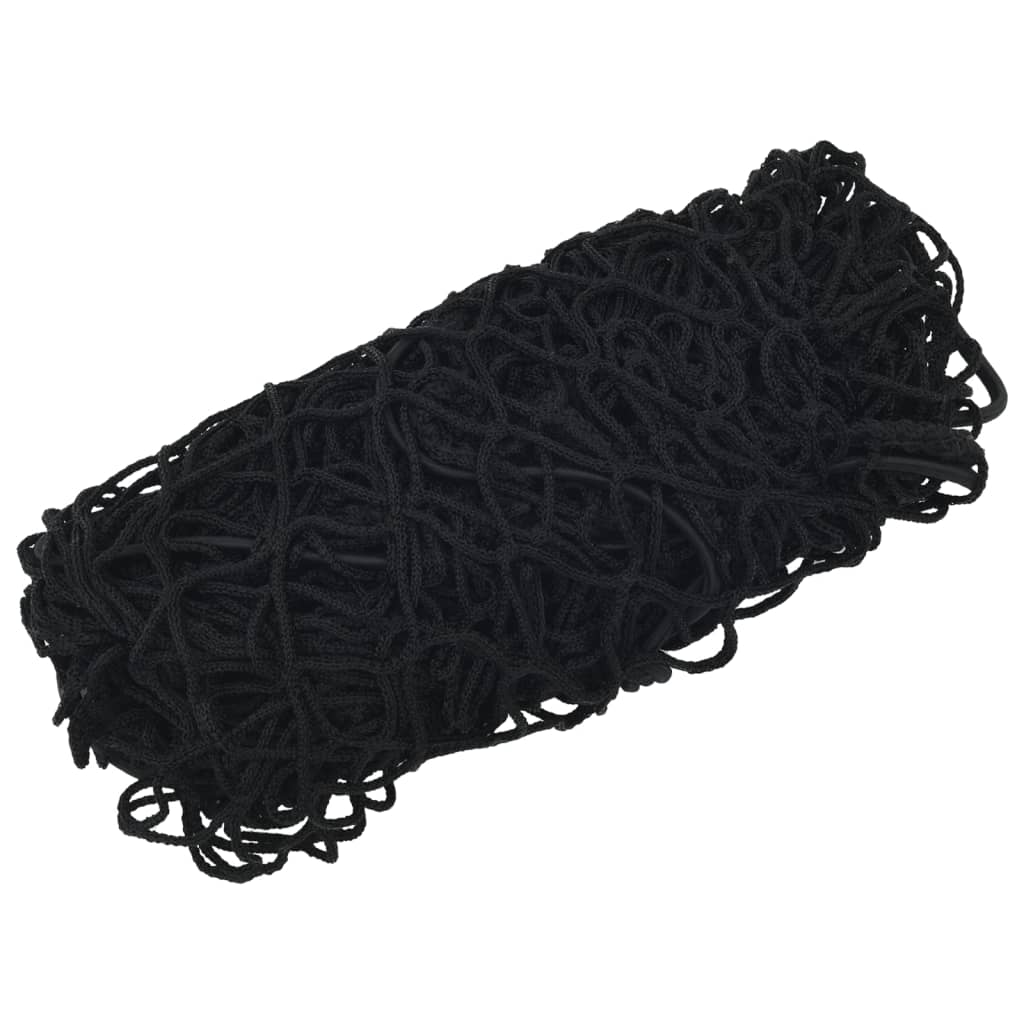 vidaXL Trailer Net with Elastic Rope Black 7x3.5 m PP 2