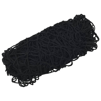 vidaXL Trailer Net with Elastic Rope Black 7x3.5 m PP 2