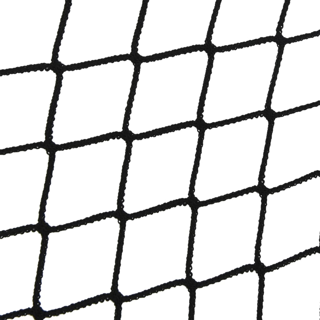 vidaXL Trailer Net with Elastic Rope Black 7x3.5 m PP 4