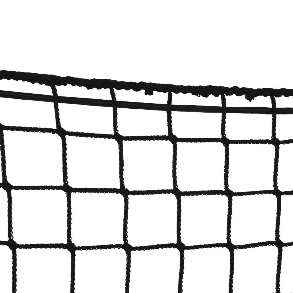vidaXL Trailer Net with Elastic Rope Black 7x3.5 m PP 5