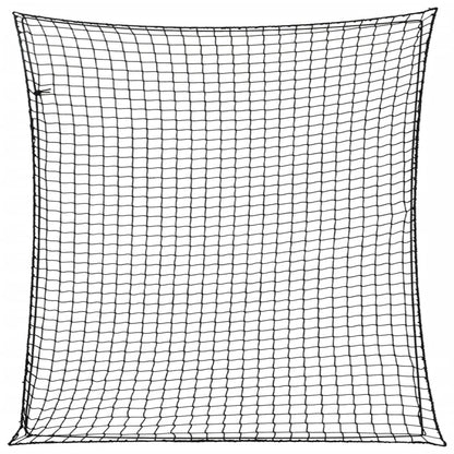 vidaXL Trailer Net with Elastic Rope Black 4x4 m PP 1