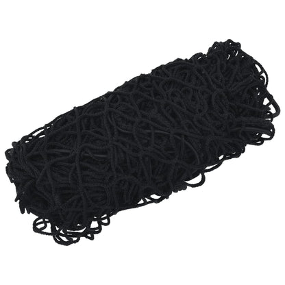 vidaXL Trailer Net with Elastic Rope Black 4x4 m PP 2