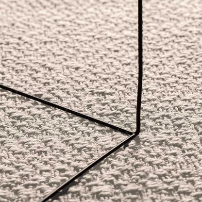 vidaXL Rug ZIZUR Cream 80x250 cm Jute Look Indoor and Outdoor 4