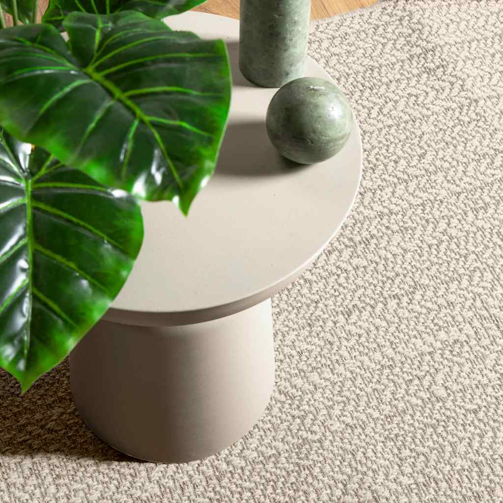 vidaXL Rug ZIZUR Cream 120x170 cm Jute Look Indoor and Outdoor 2