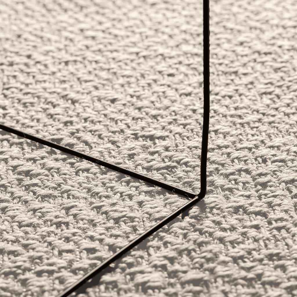 vidaXL Rug ZIZUR Cream 120x170 cm Jute Look Indoor and Outdoor 4