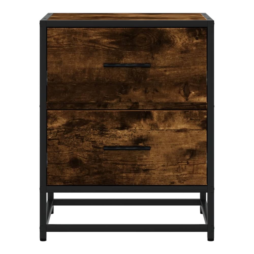 Bedside Cabinet 40x31x50 cm Engineered Wood Smoked oak