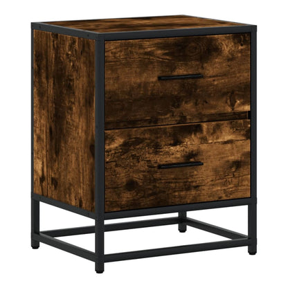 Bedside Cabinet 40x31x50 cm Engineered Wood Smoked oak