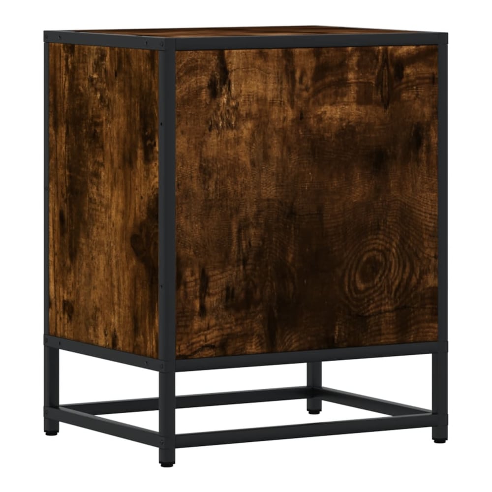 Bedside Cabinet 40x31x50 cm Engineered Wood Smoked oak
