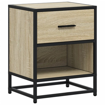 vidaXL Bedside Cabinets 2 pcs Sonoma Oak 40x31x50 cm Engineered Wood 6