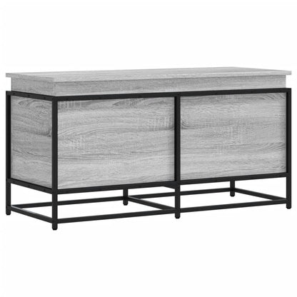 Storage Box with Lid 40x40x51,5 cm Engineered Wood Grey sonoma 100 x 40 x 51.5 cm