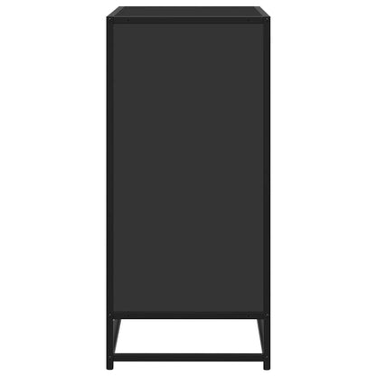 vidaXL Sideboard Black 68x35x76 cm Engineered Wood and Metal 5