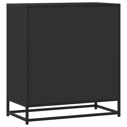 vidaXL Sideboard Black 68x35x76 cm Engineered Wood and Metal 6