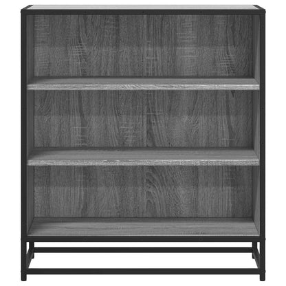 vidaXL Sideboard Grey Sonoma 68x35x76 cm Engineered Wood and Metal 4