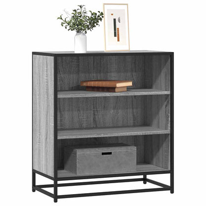 vidaXL Sideboard Grey Sonoma 68x35x76 cm Engineered Wood and Metal 1