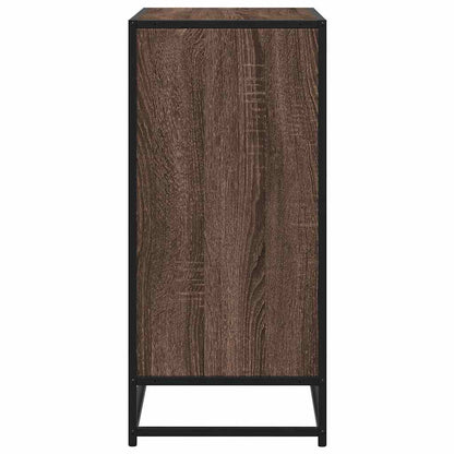 vidaXL Sideboard Brown Oak 68x35x76 cm Engineered Wood and Metal 5