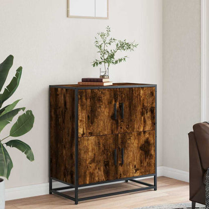 Sideboard 68x35x76 cm Engineered Wood Smoked oak
