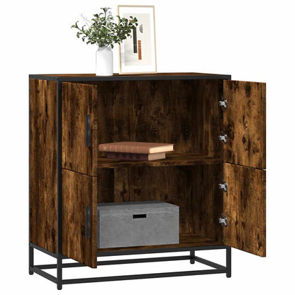 Sideboard 68x35x76 cm Engineered Wood Smoked oak