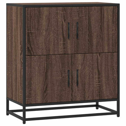 Sideboard 68x35x76 cm Engineered Wood Brown oak
