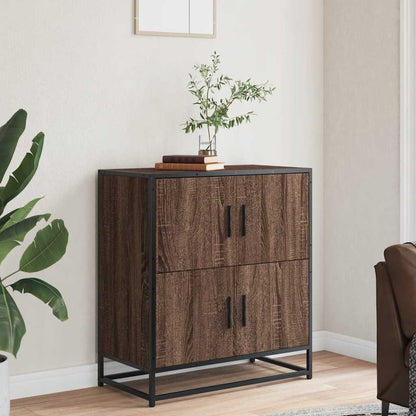 Sideboard 68x35x76 cm Engineered Wood Brown oak