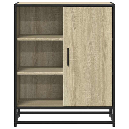 vidaXL Sideboard Sonoma Oak 62x35x76 cm Engineered Wood 4