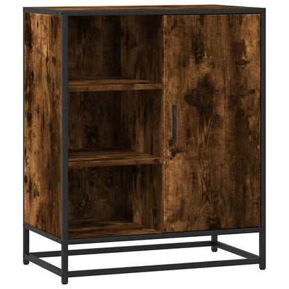 vidaXL Sideboard Smoked Oak 62x35x76 cm Engineered Wood 2