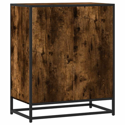 vidaXL Sideboard Smoked Oak 62x35x76 cm Engineered Wood 6
