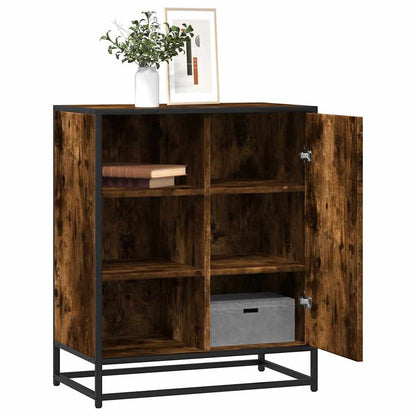 vidaXL Sideboard Smoked Oak 62x35x76 cm Engineered Wood 1
