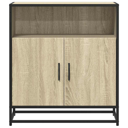vidaXL Sideboard Sonoma Oak 68x35x76 cm Engineered Wood 4