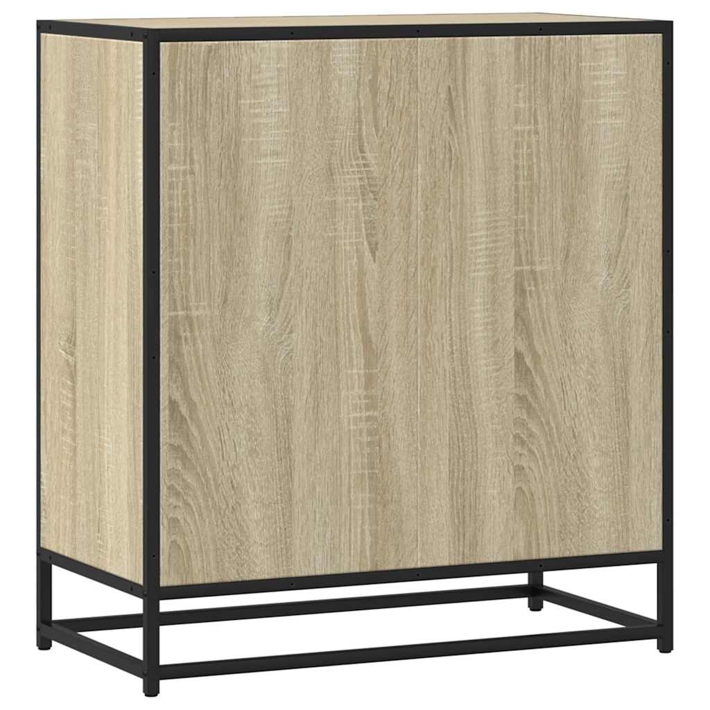 vidaXL Sideboard Sonoma Oak 68x35x76 cm Engineered Wood 6