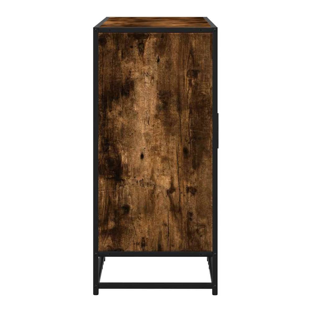 Sideboard 94x35x76 cm Engineered Wood Smoked oak