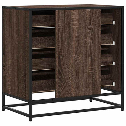 Drawer Cabinet 70x41x70 cm Engineered Wood Brown oak