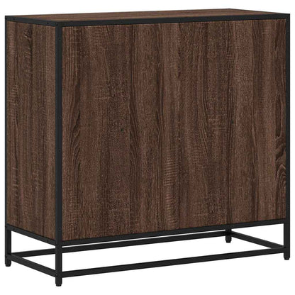 vidaXL Book Cabinet Brown Oak 80.5x35x76 cm Engineered Wood 6