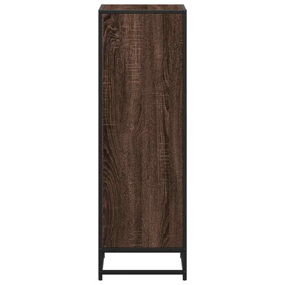 vidaXL Book Cabinet Brown Oak 40x35x107.5 cm Engineered Wood 5