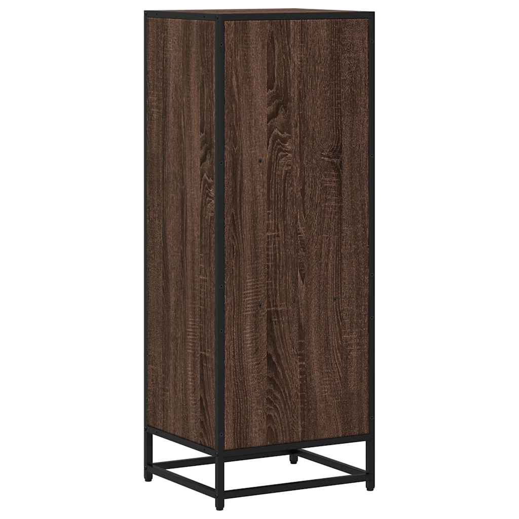vidaXL Book Cabinet Brown Oak 40x35x107.5 cm Engineered Wood 6