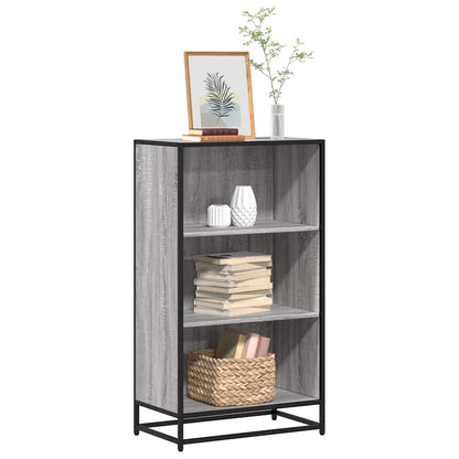 Bookcase 60x35x170,5 cm Engineered Wood Width 60 cm Grey sonoma