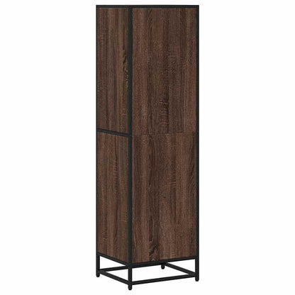 vidaXL Book Cabinet Brown Oak 40x35x139 cm Engineered Wood 6