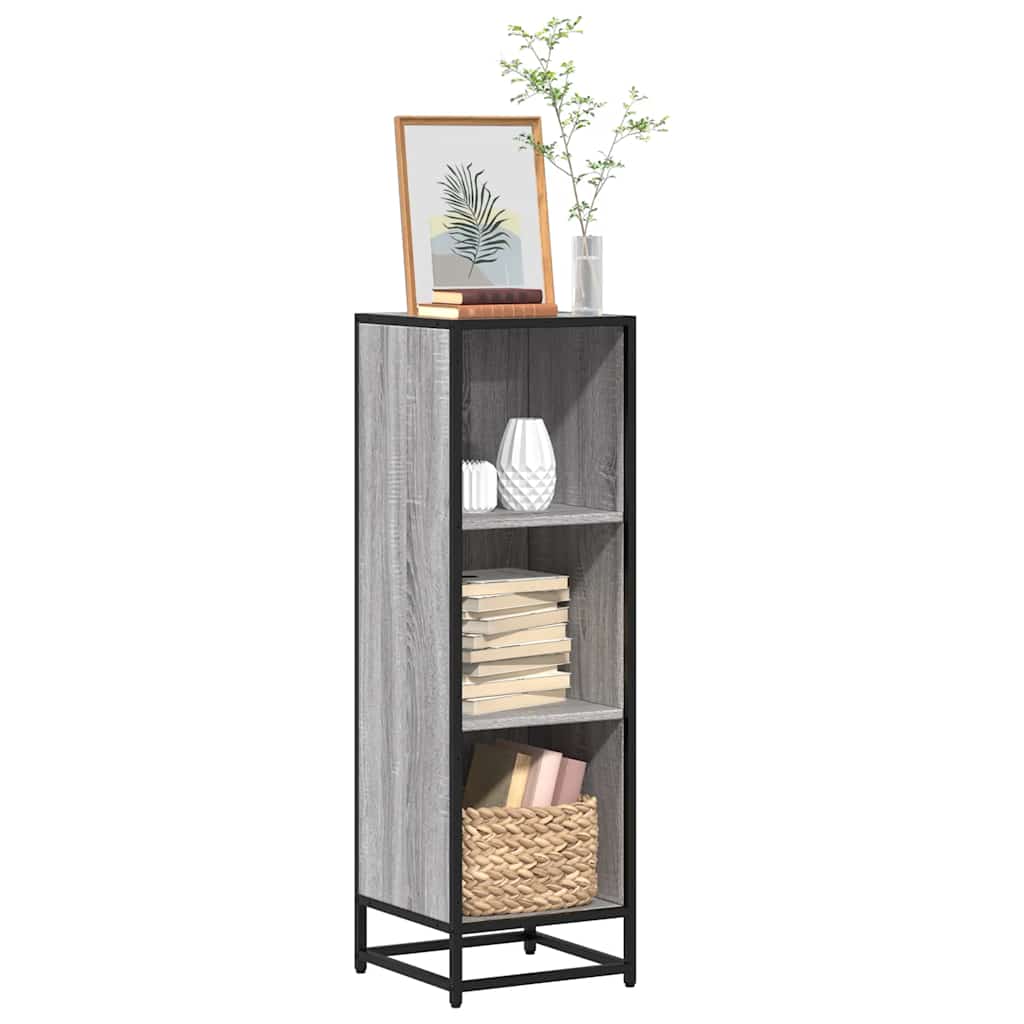vidaXL Book Cabinet 33.5x33x107.5 cm Engineered Wood