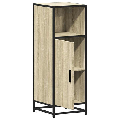 vidaXL Bathroom Cabinet Sonoma Oak 35x37.5x100 cm Engineered Wood 6