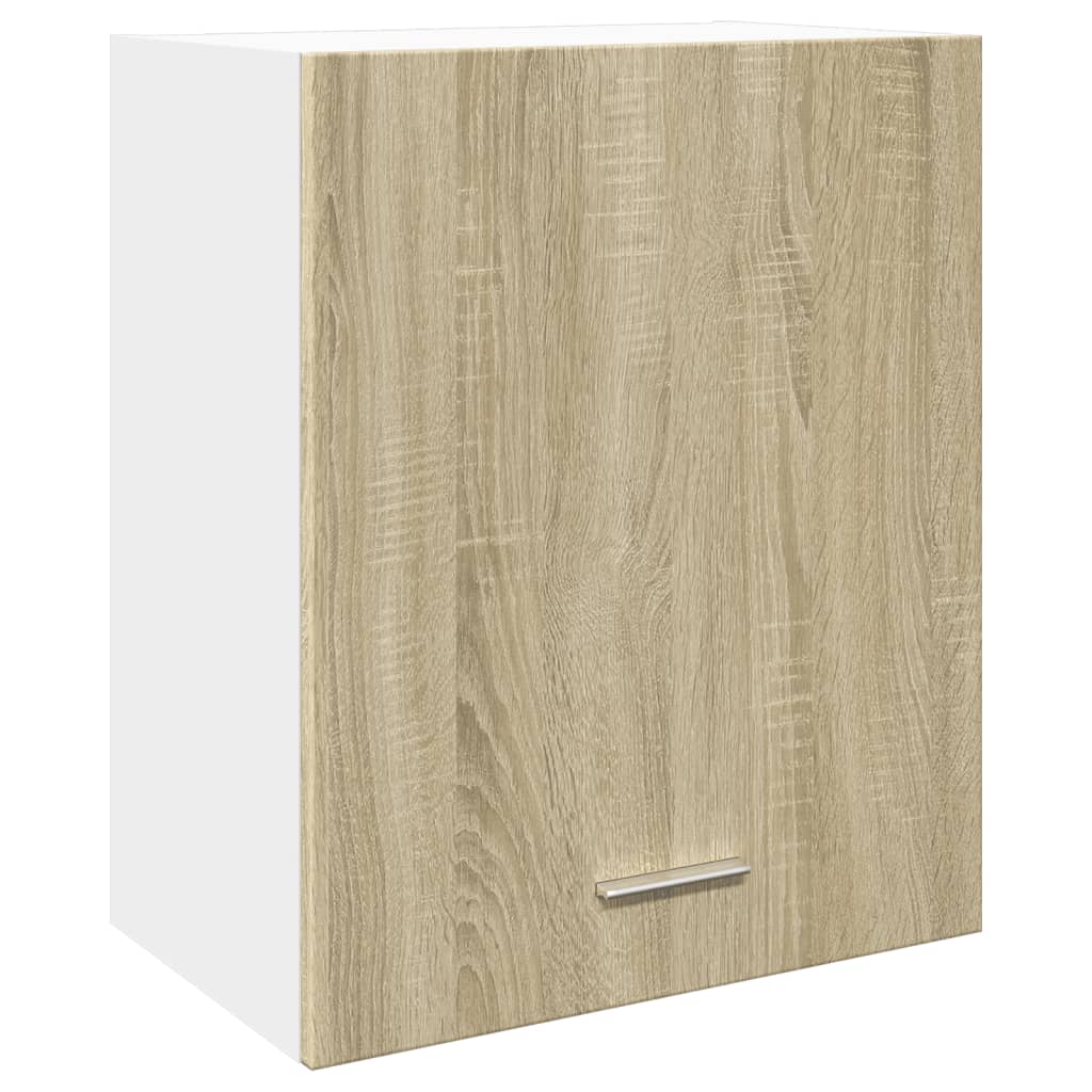 vidaXL Wall Mounted Cabinet Lyon Sonoma Oak 50x31x60 cm Engineered Wood 2
