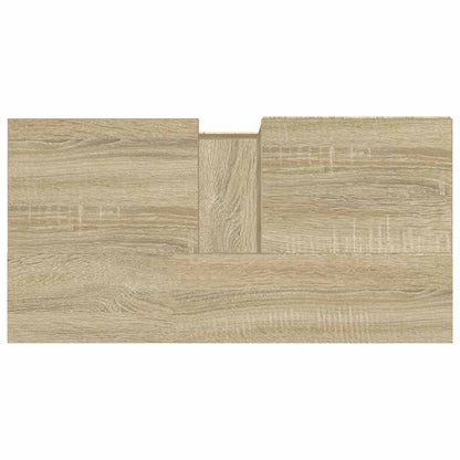 vidaXL Bathroom Cabinet Sonoma Oak 65x33x60 cm Engineered Wood 6
