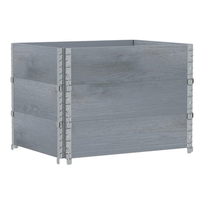 Solid Wood Pine Grey