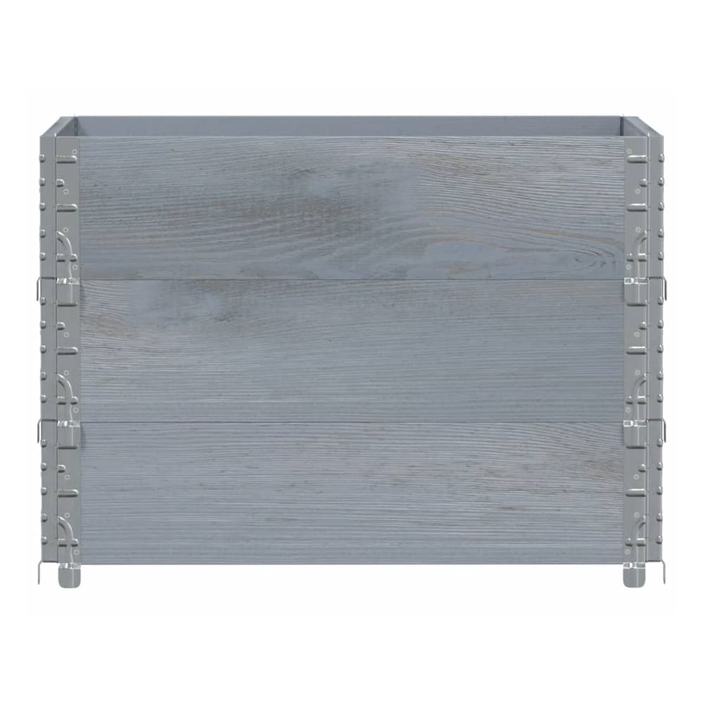 Solid Wood Pine Grey