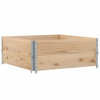 vidaXL Garden Planter 100x100 cm Solid Wood Pine 2