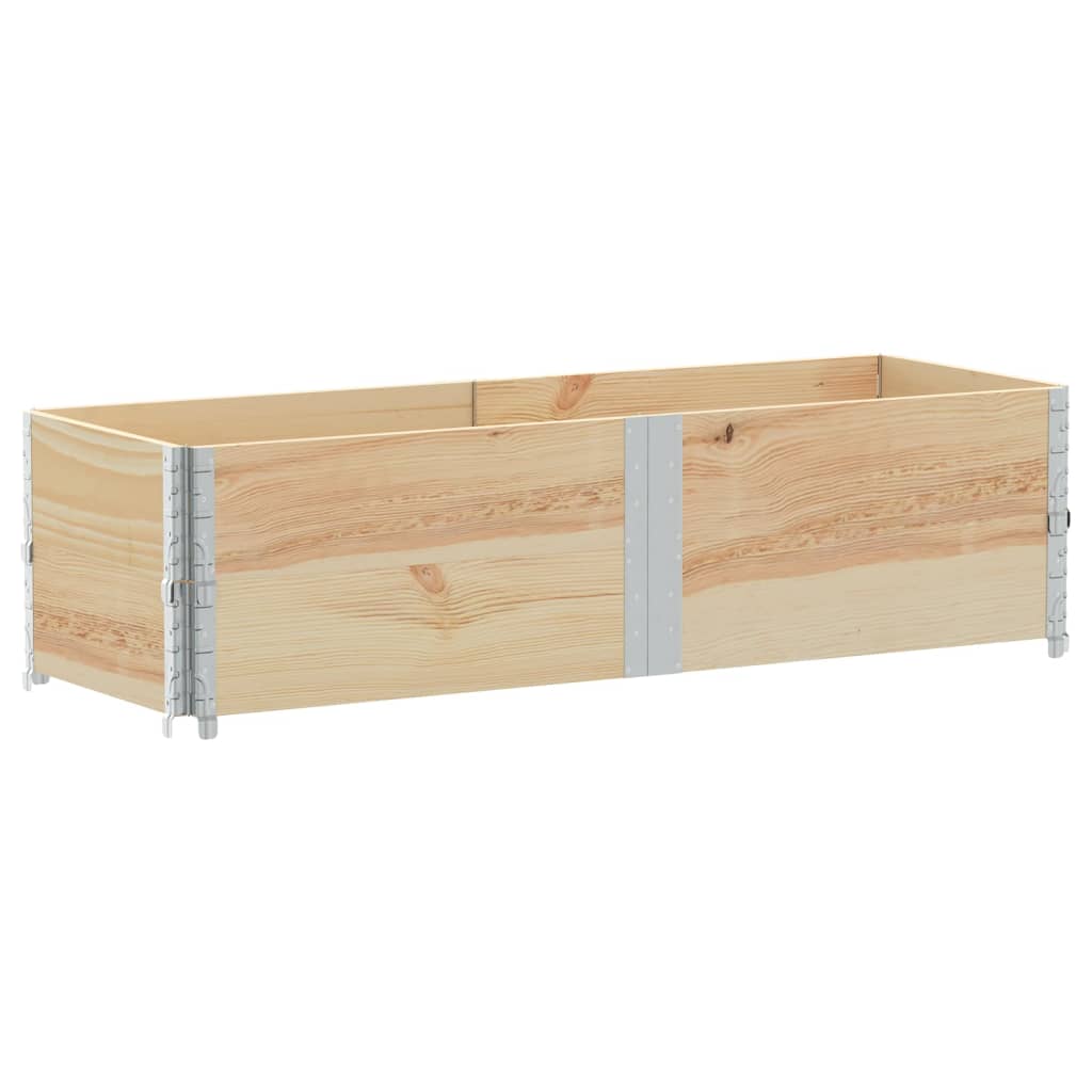 vidaXL Garden Planter 150x50 cm Solid Wood Pine 5