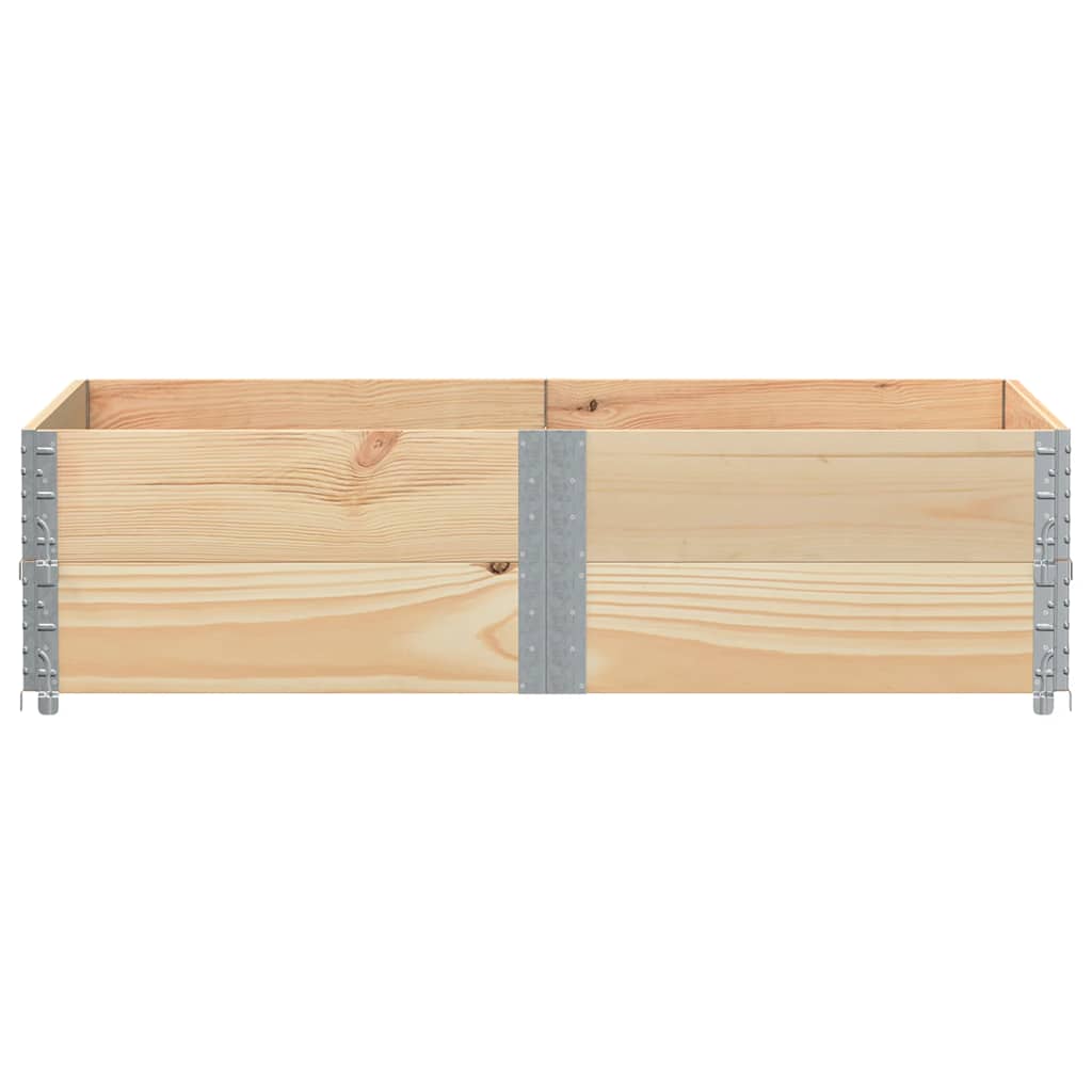 vidaXL Garden Planter 150x100 cm Solid Wood Pine 3