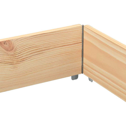 vidaXL Garden Planter 150x100 cm Solid Wood Pine 6
